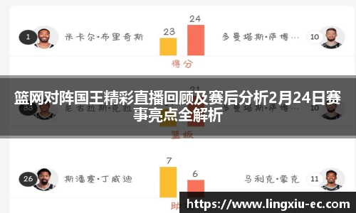 篮网对阵国王精彩直播回顾及赛后分析2月24日赛事亮点全解析